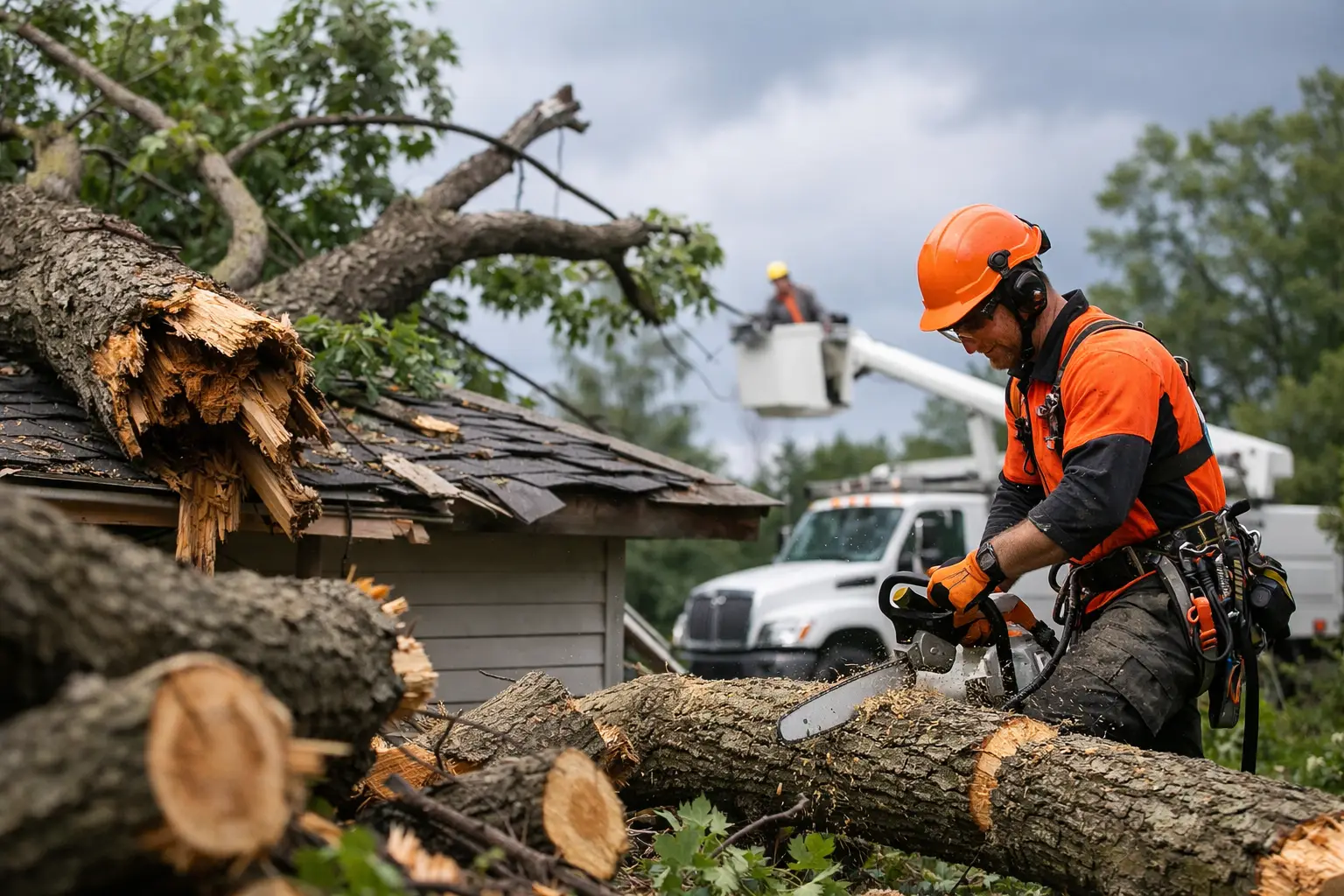 A Guide to Emergency Tree Work After a Storm