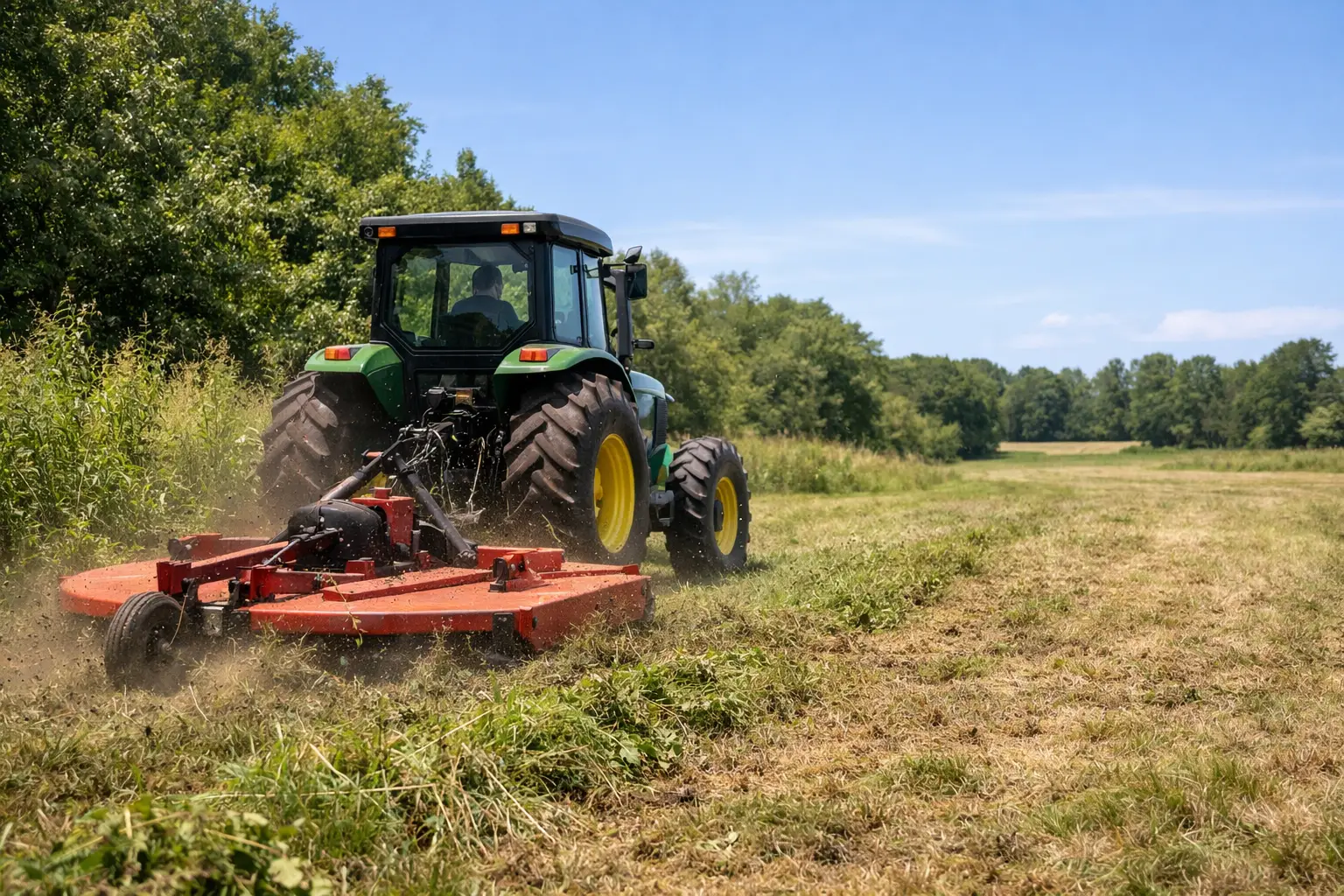 Bush Hogging Services for Safer, Usable Land